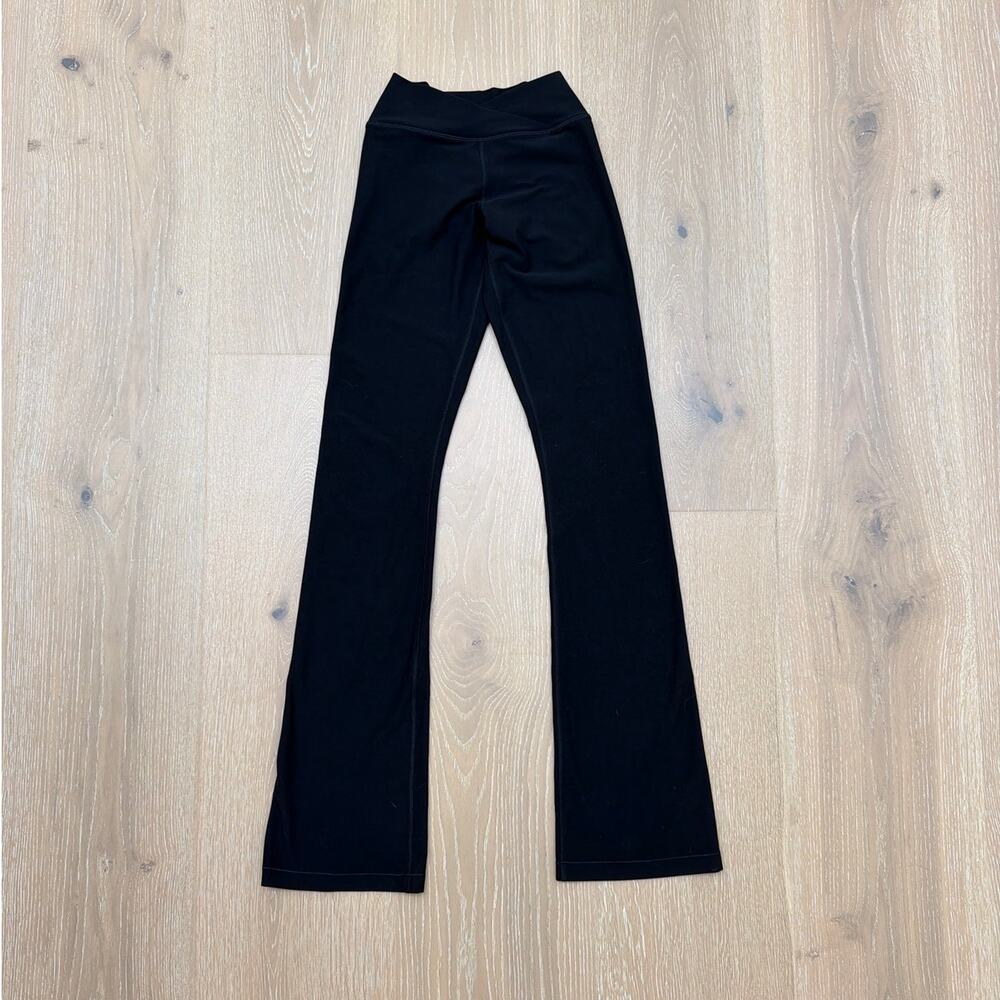 White Fox Active Flare Leggings Stay Active Size XXS Black